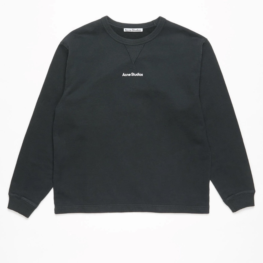Acne Studios Crewneck with a dark grey wash